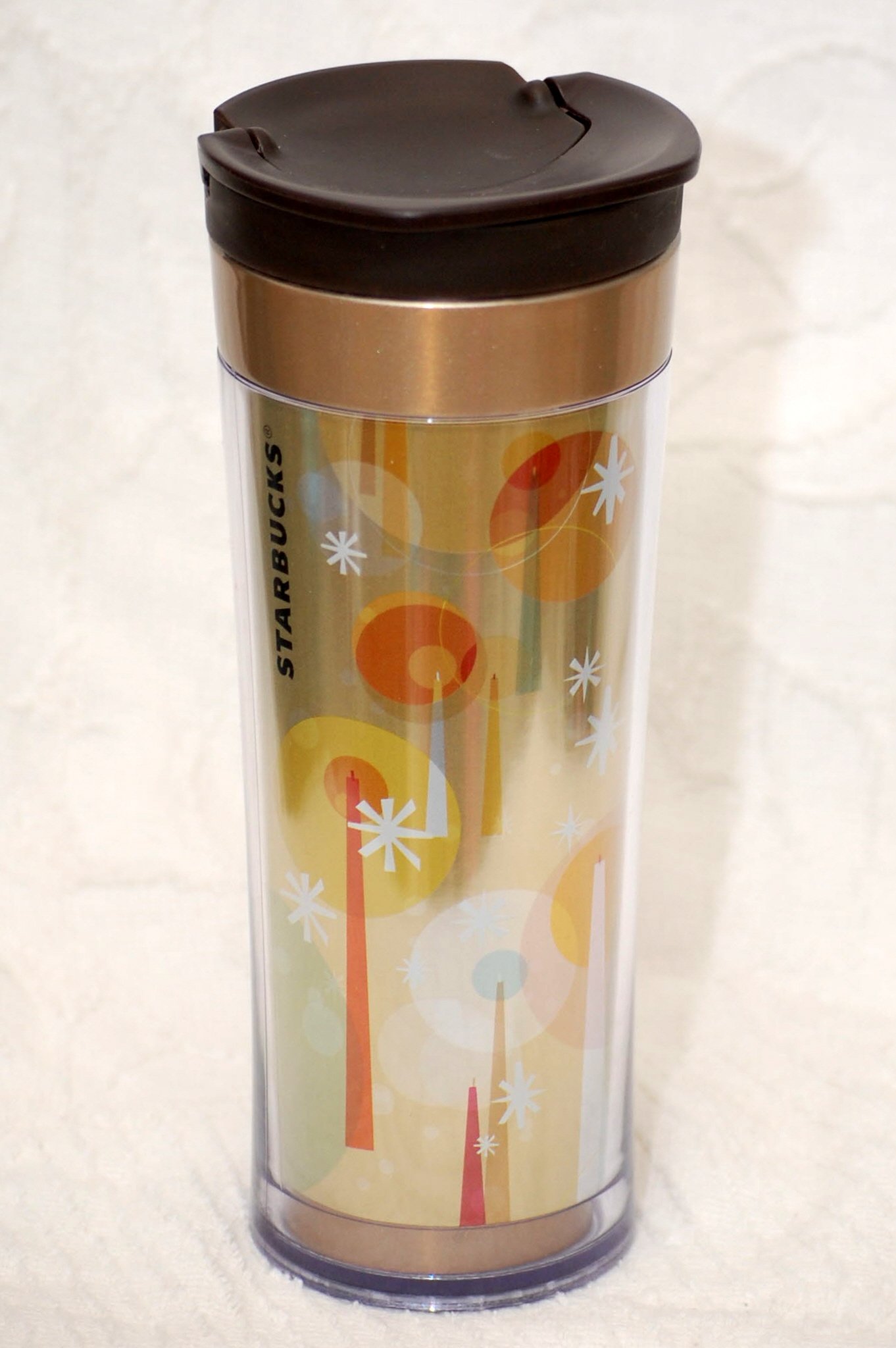 Amazon｜スターバックス SSリングタンブラー キャンドルライト 350ml